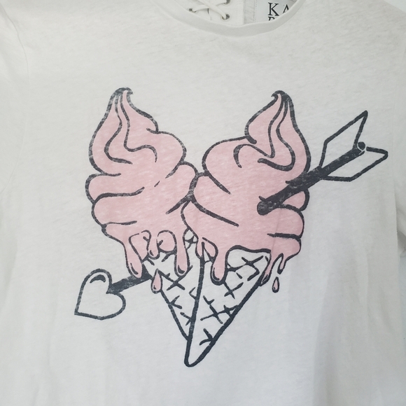 ZOE KARSSEN ice cream loose fit tee - Picture 14 of 14